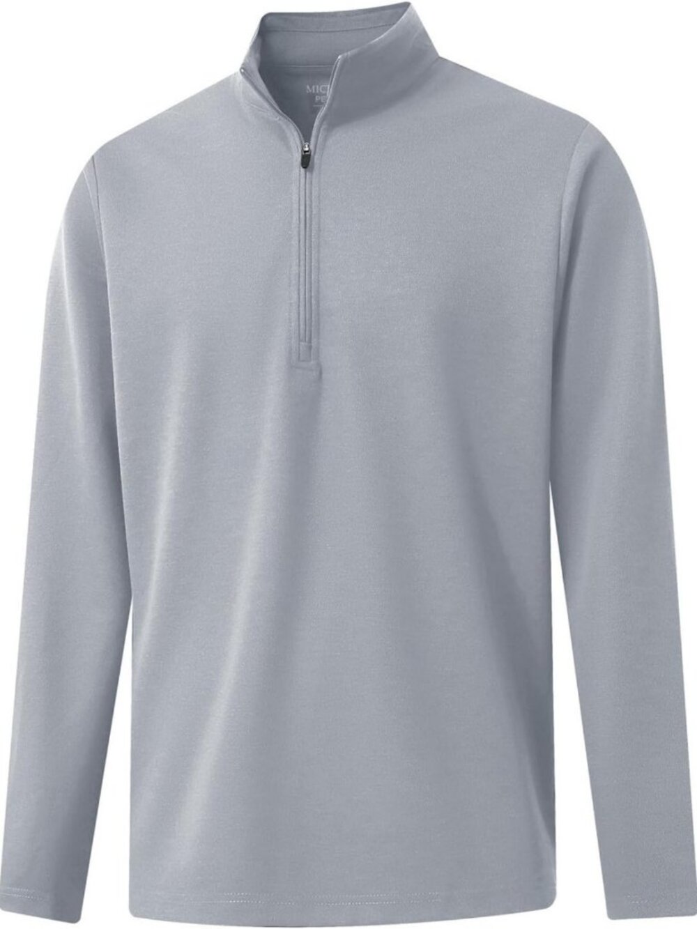 Men's Performance Quarter Zip Pullover - Dry Fit Athletic Golf Sweatshirt, Long